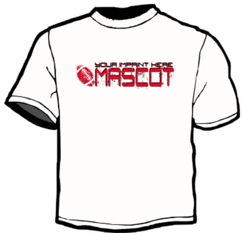Shirt Template: Your Imprint Here Mascot 2