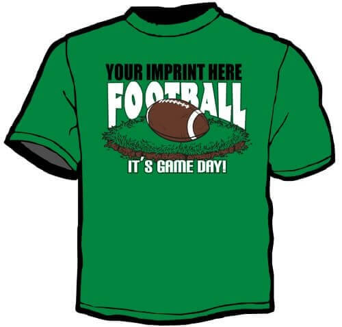 Shirt Template: Football, It's Game Day 3