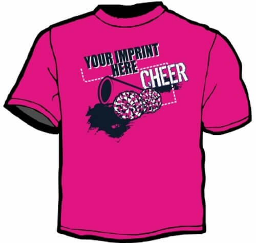 Shirt Template: Your Imprint Here, Cheer 1