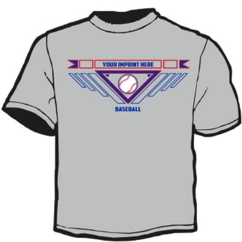 Shirt Template: Baseball 2