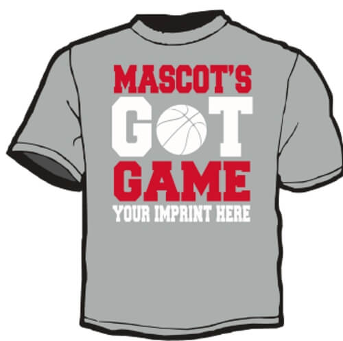 School Spirit Shirt: Mascot's Got Game 2