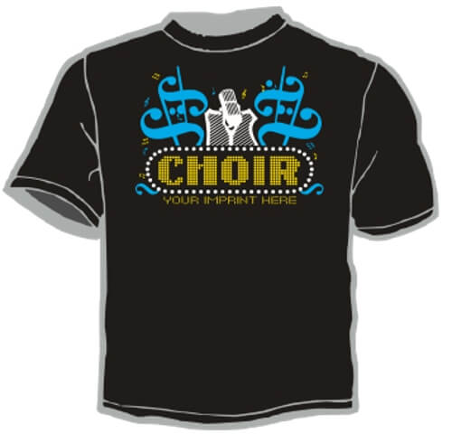 Shirt Template: Choir 1 Shirt Template: Choir 1