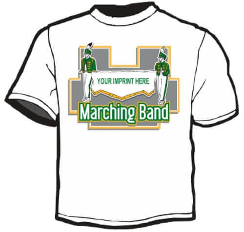 Shirt Template: Marching Band 3