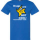 Drugs are not cool. Drug prevention shirt