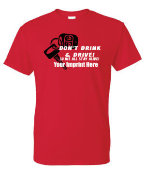 Don't Drink & Drive prevention shirt