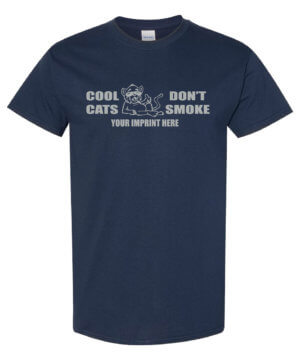 Cool Cats Don't Smoke Tobacco Prevention Shirt