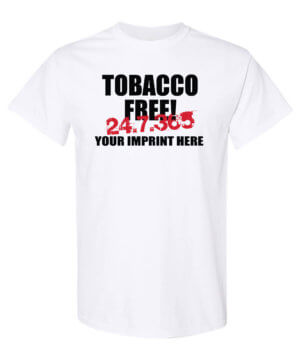 Tobacco Free Tobacco Prevention Shirt