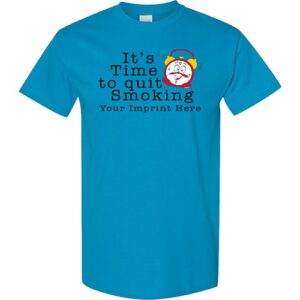 Tobacco Prevention Shirt: It’s Time To Quit Smoking – Customizable