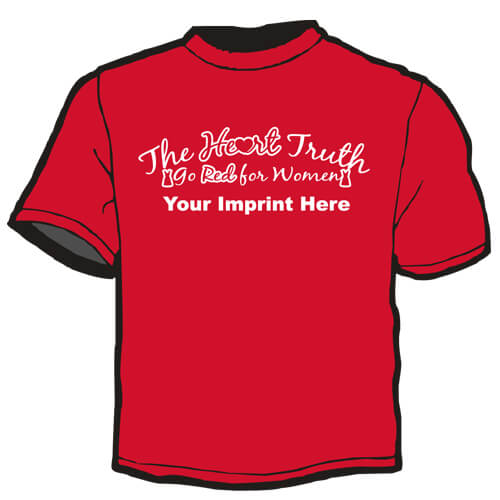 Shirt Template: The Heart Truth 2