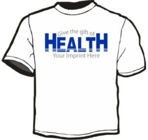 Shirt Template: Give The Gift Of Health 41