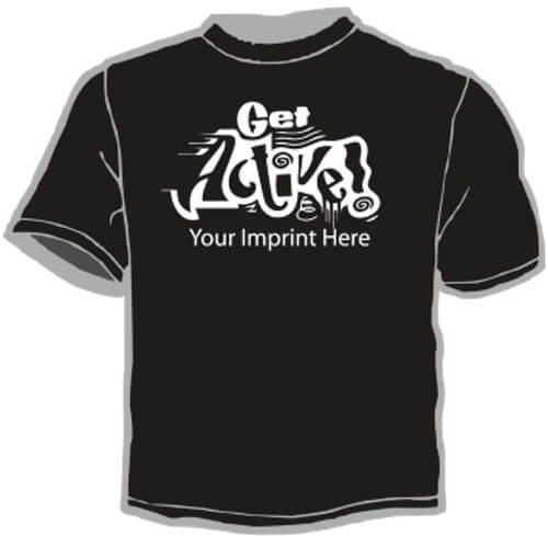 Shirt Template: Get Active 2