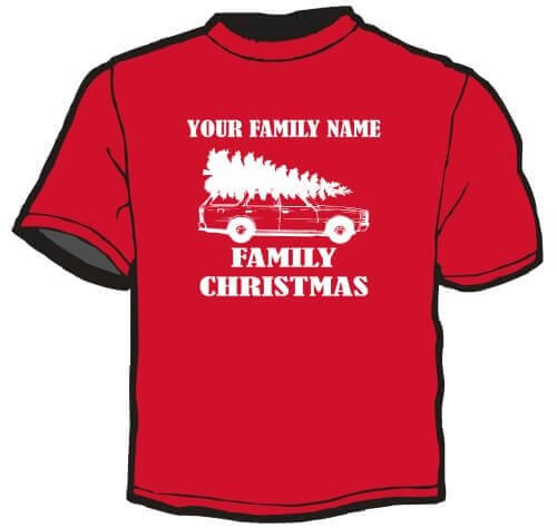 Shirt Template: Family Christmas 3