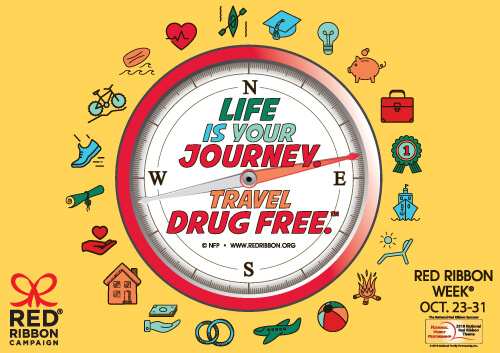 Life Is Your Journey. Travel Drug Free.™ Poster 2