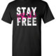 Stay Drug Free Drug Prevention Shirt