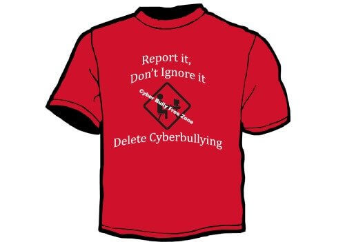 Bullying Prevention Shirt: Report it, Don't Ignore It 3