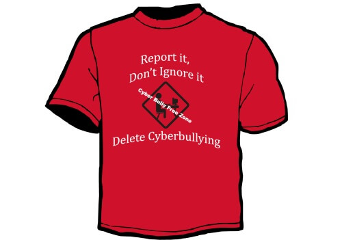 Bullying Prevention Shirt: Report it, Don't Ignore It 1