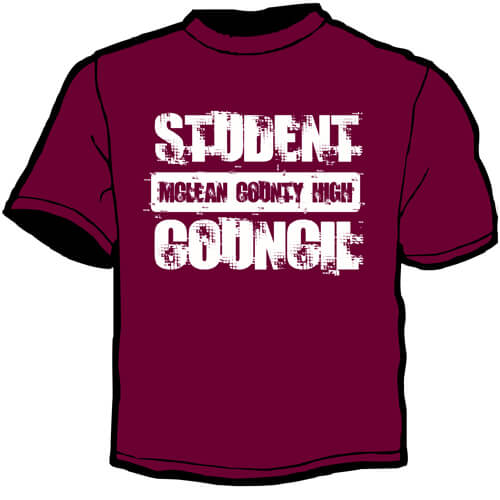 Club and Activities Shirt: Student Council 2