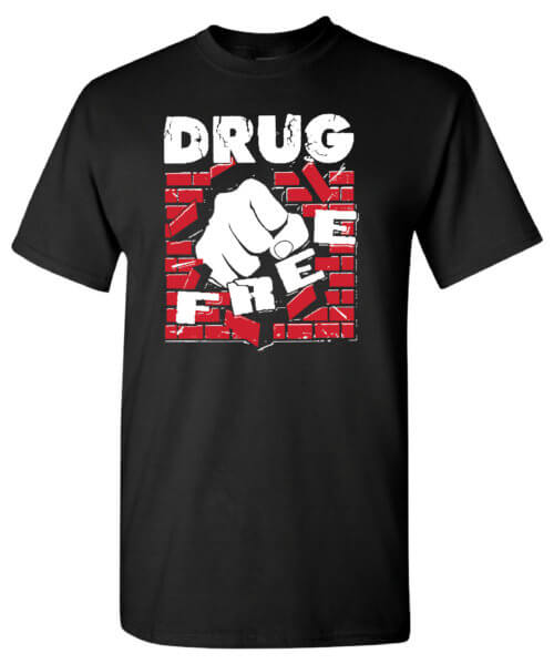 Drug Free Drug Prevention Shirt