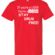If you're a user you're a loser stay drug free shirt