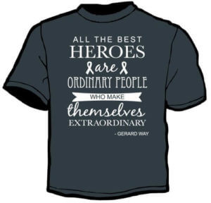 Shirt Template: All The Best Heroes 25