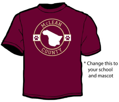 School Spirit Shirt: McLean County 1
