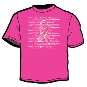 Shirt Template: Breast Cancer 37