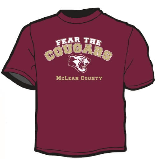 Shirt Template: Fear The Cougars 2 Shirt Template: Fear The Cougars 2