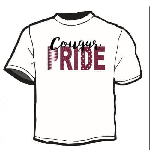 Shirt Template: Cougar Pride 3