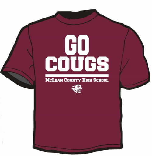 Shirt Template: Go Cougs 2