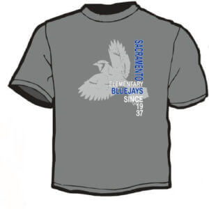 Shirt Template: Elementary Blue-Jays 35