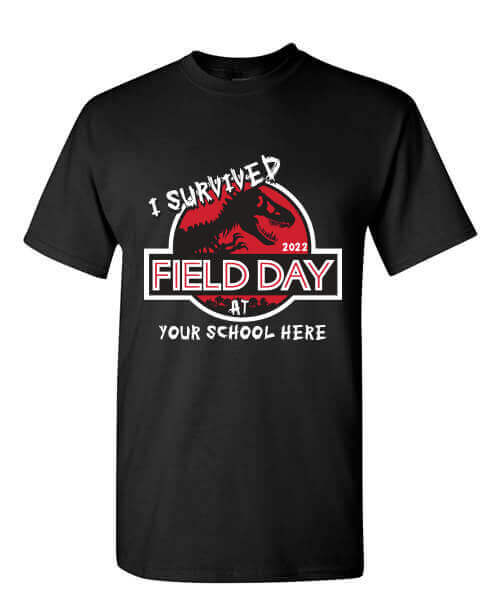 Shirt Template: I Survived Field Day 2022 2