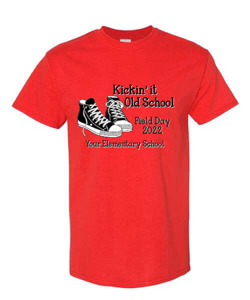 Field Day Shirt: Kickin' it Old School Field Day 2022 3
