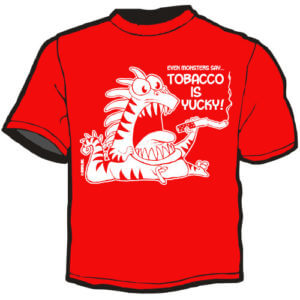 Shirt Template: Even Monsters Say Tobacco Is Yucky 4
