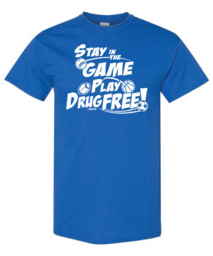 Stay in the game play drug free game