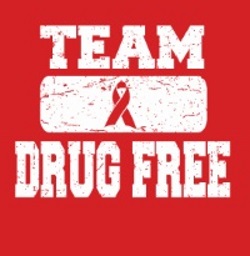 Predesigned Banner (Customizable): Team Drug Free... 3