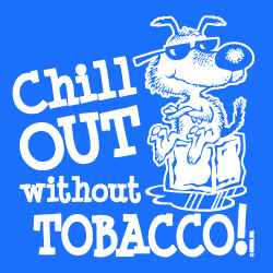 Tobacco Prevention Banner (Customizable): Chill Out Without Tobacco 6