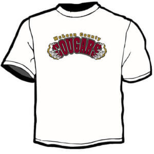 Shirt Template: McLean County Cougars 25