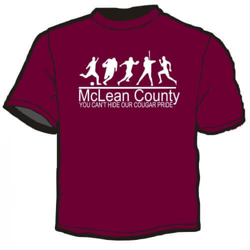 Shirt Template: McLean County 3