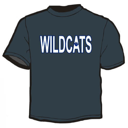 Shirt Template: Wildcats 3