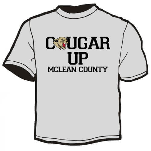 School Spirit Shirt: Cougar Up 3