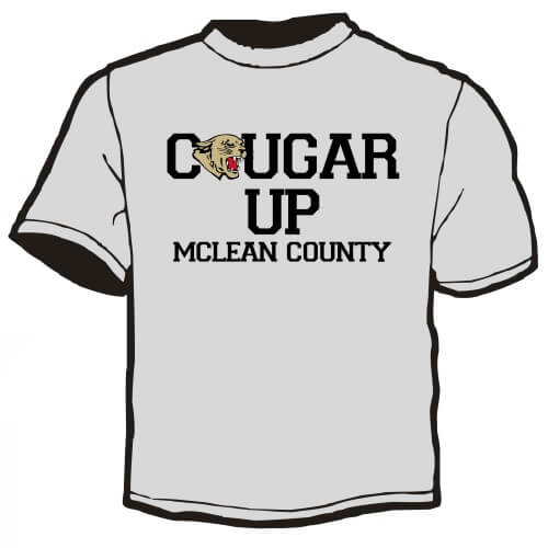 Shirt Template: Cougar Up 2