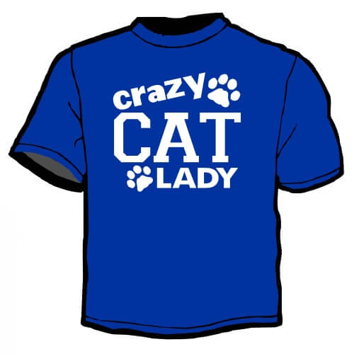 Shirt Template: Crazy Cat Lady 1