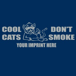 Tobacco Prevention Banner (Customizable): Cool Cats Don't... 3