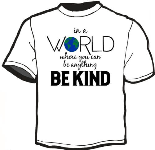 Shirt Template: In a World... 1