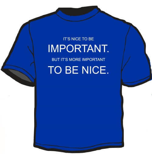 Shirt Template: It's Nice to... 3