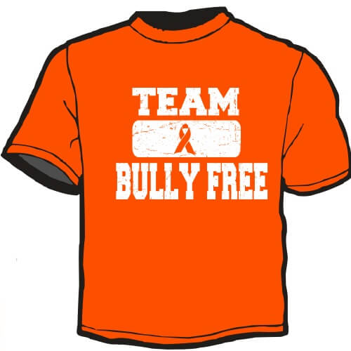 Shirt Template: Team Bully Free 2