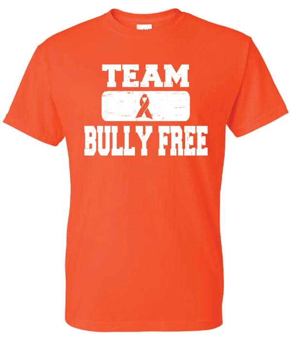 Bullying Prevention Shirt: Team Bully Free 2