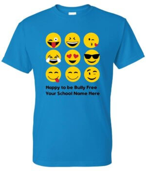Bullying Prevention Shirt: Happy to be... 25
