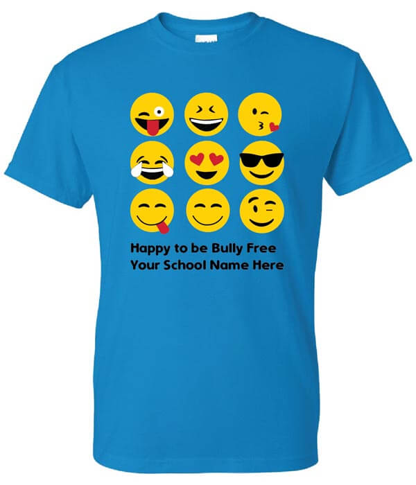 Bullying Prevention Shirt: Happy to be... 1