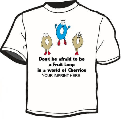 Shirt Template: Don't Be Afraid... 3